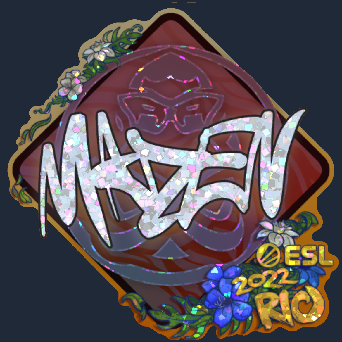 Sticker | maden (Glitter) | Rio 2022 Screenshot