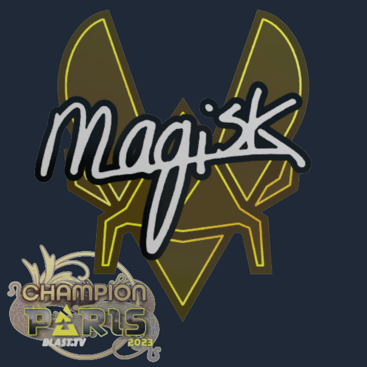 Sticker | Magisk (Champion) | Paris 2023 Screenshot