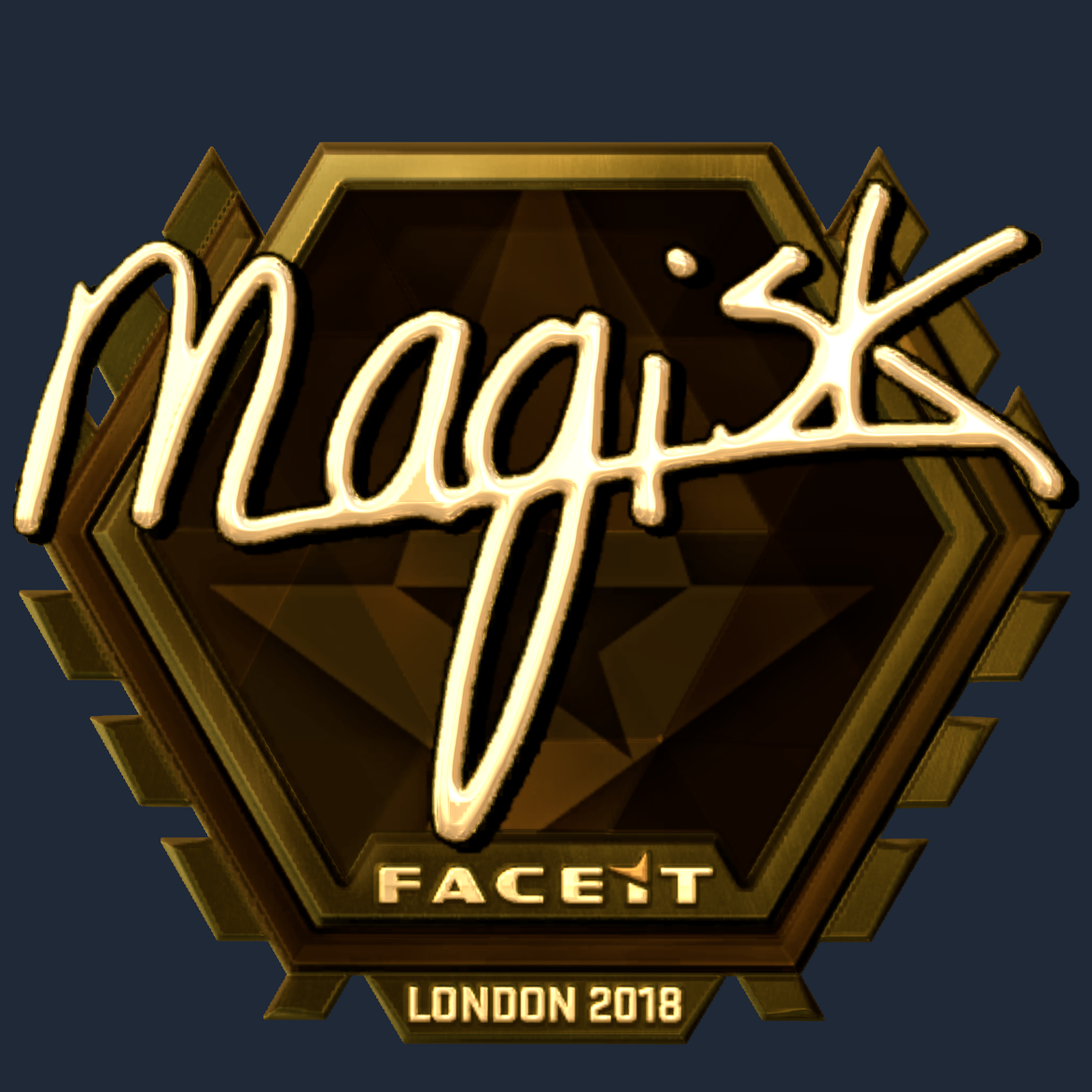 Sticker | Magisk (Gold) | London 2018 Screenshot