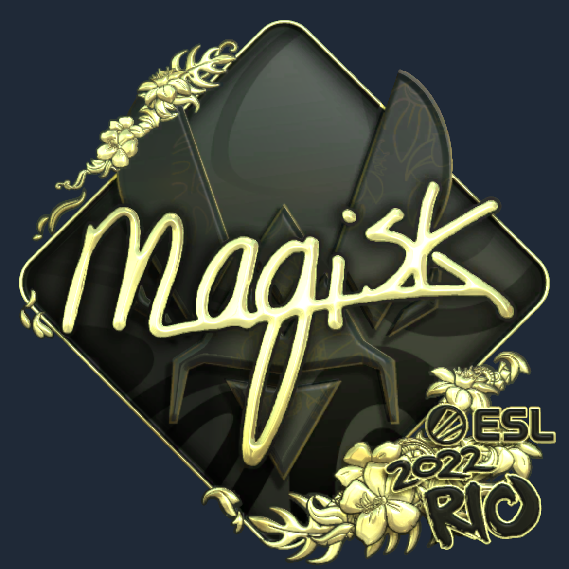 Sticker | Magisk (Gold) | Rio 2022 Screenshot
