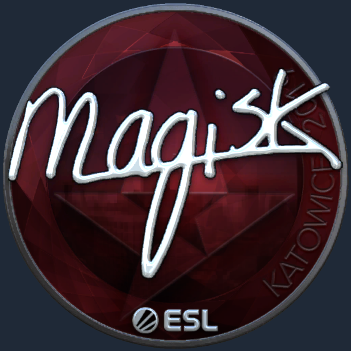 Sticker | Magisk (Foil) | Katowice 2019 Screenshot