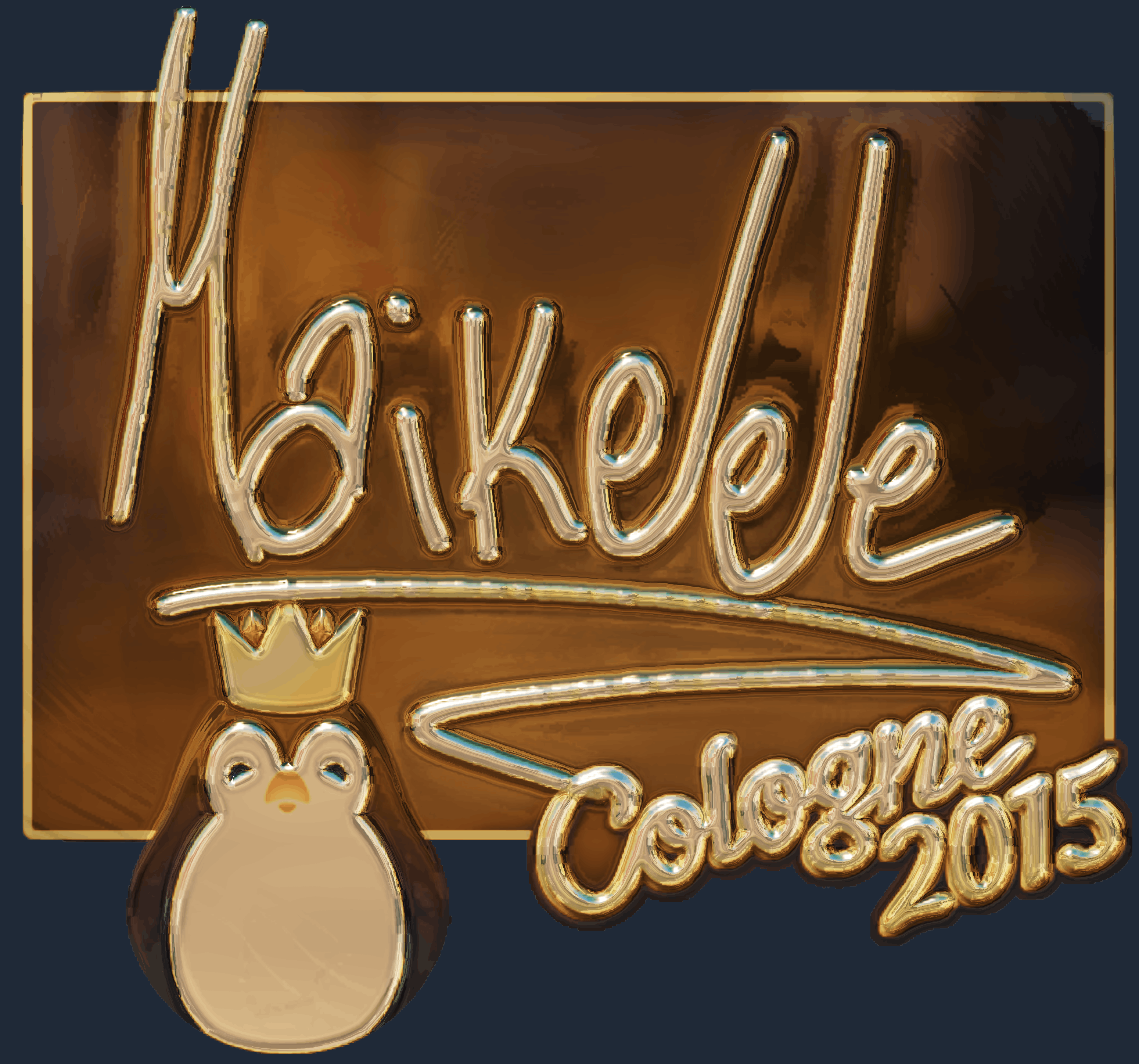 Sticker | Maikelele (Gold) | Cologne 2015 Screenshot