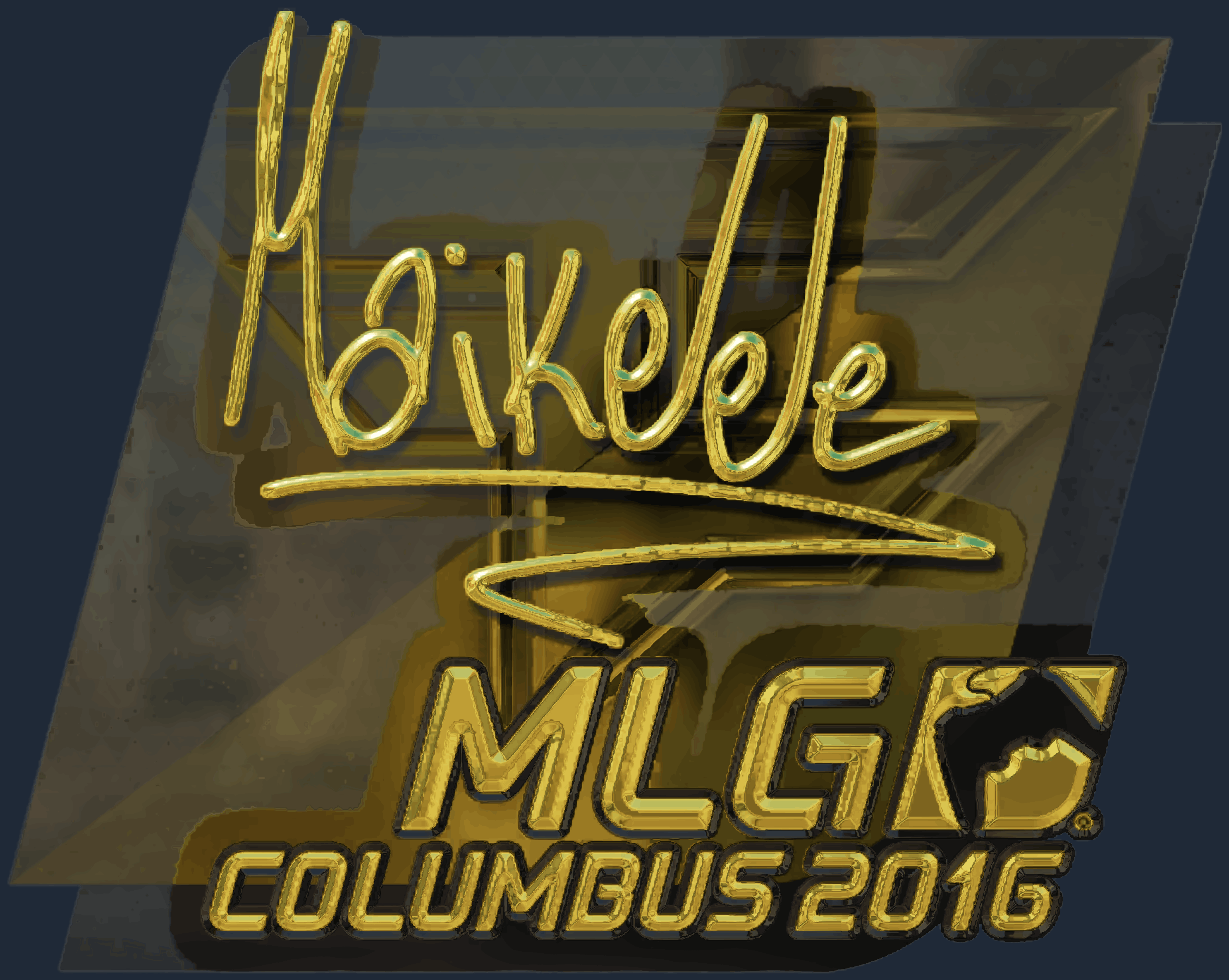 Sticker | Maikelele (Gold) | MLG Columbus 2016 Screenshot