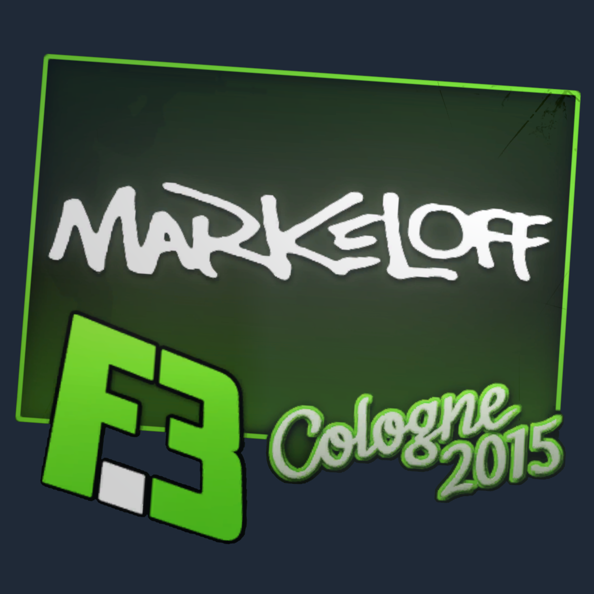 Sticker | markeloff | Cologne 2015 Screenshot