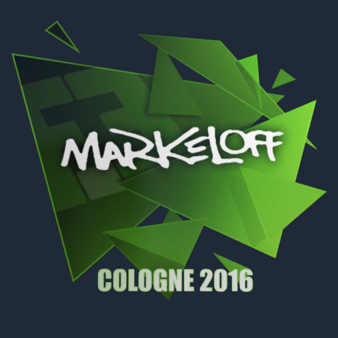 Sticker | markeloff | Cologne 2016 Screenshot