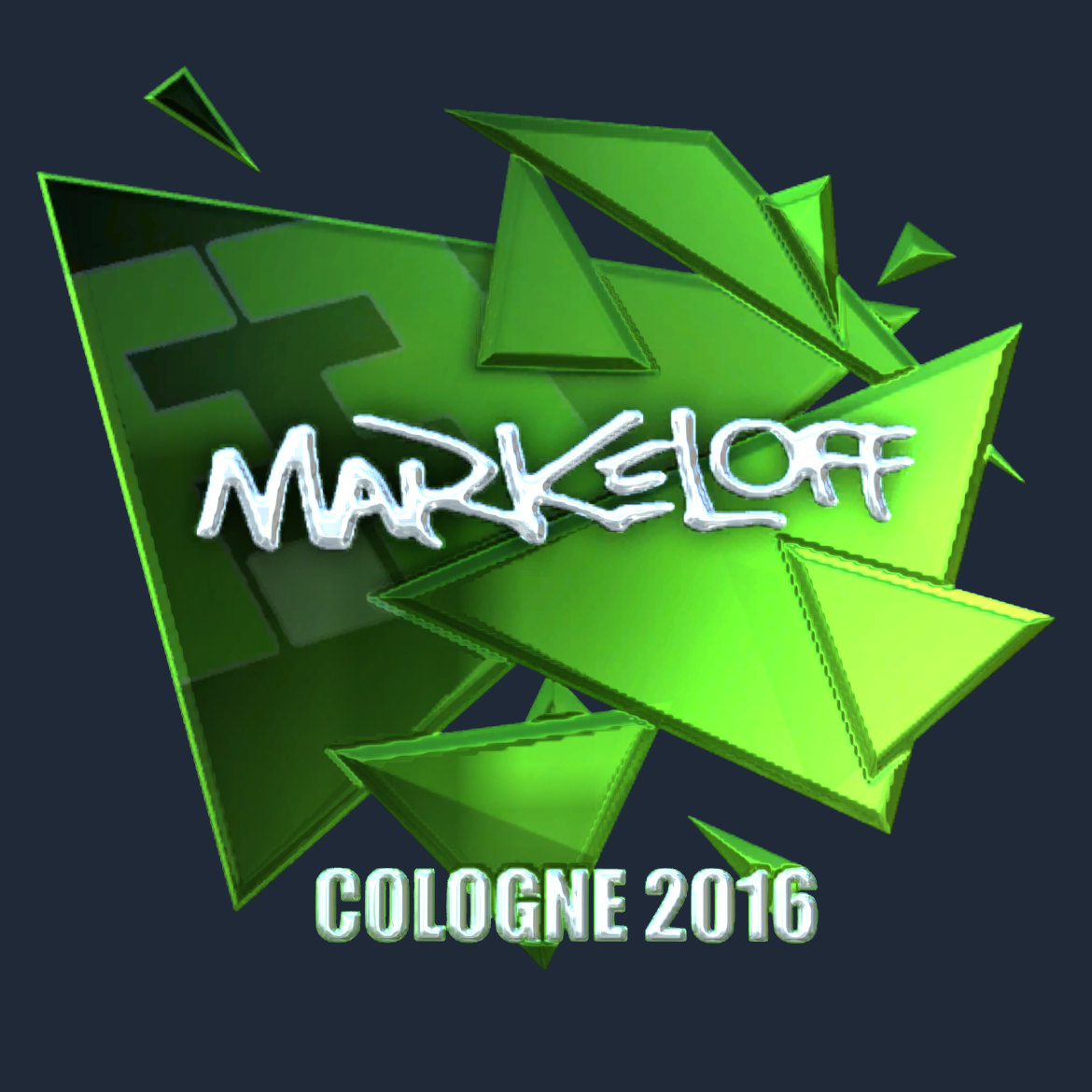 Sticker | markeloff (Foil) | Cologne 2016 Screenshot