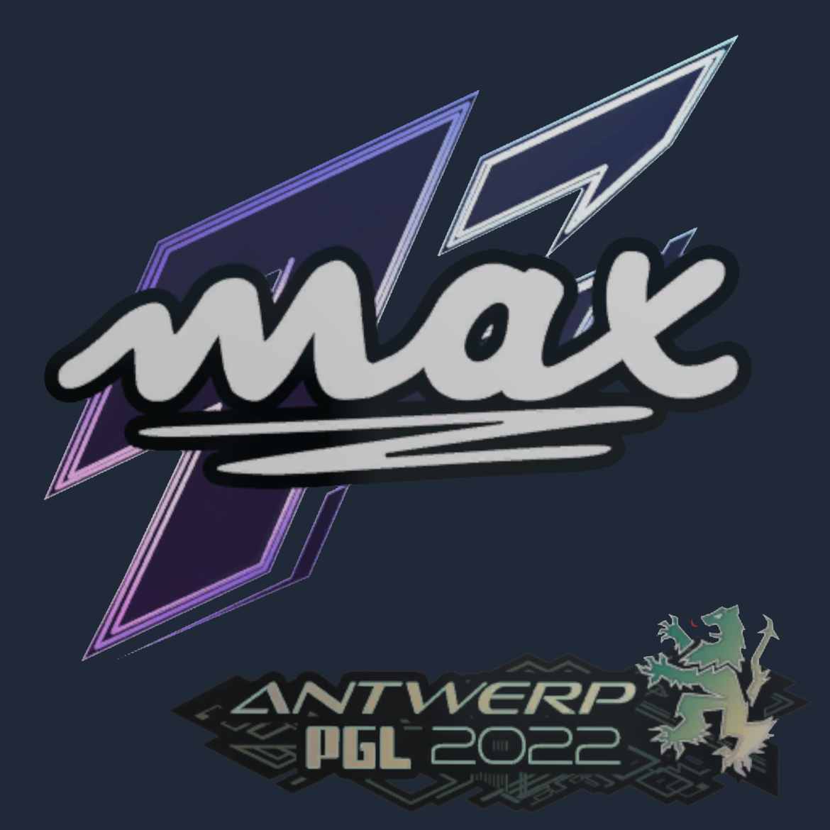 Sticker | max | Antwerp 2022 Screenshot