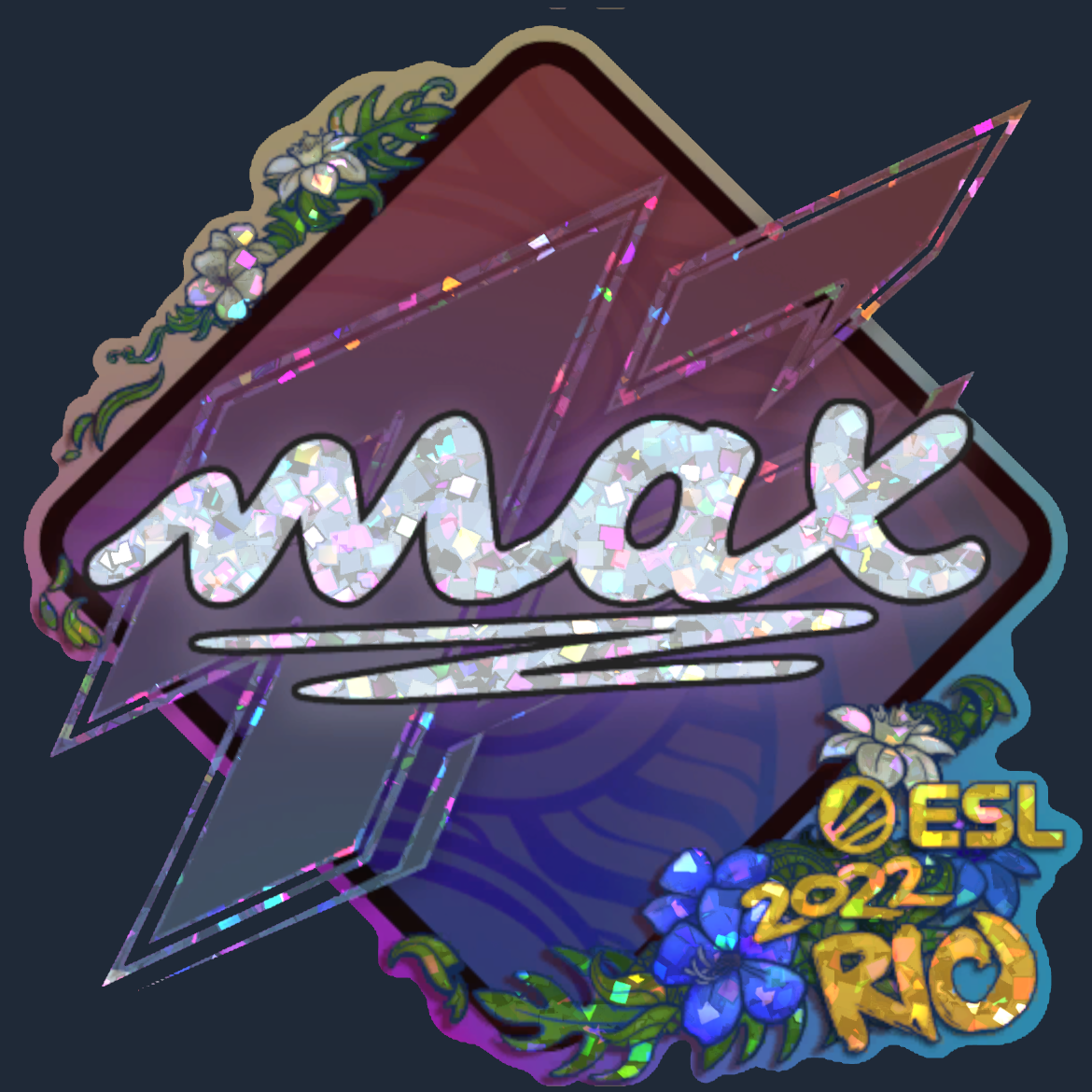Sticker | max (Glitter) | Rio 2022 Screenshot