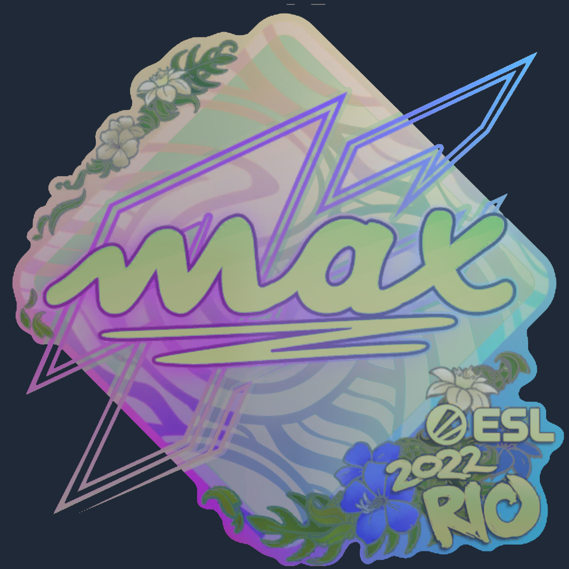 Sticker | max (Holo) | Rio 2022 Screenshot