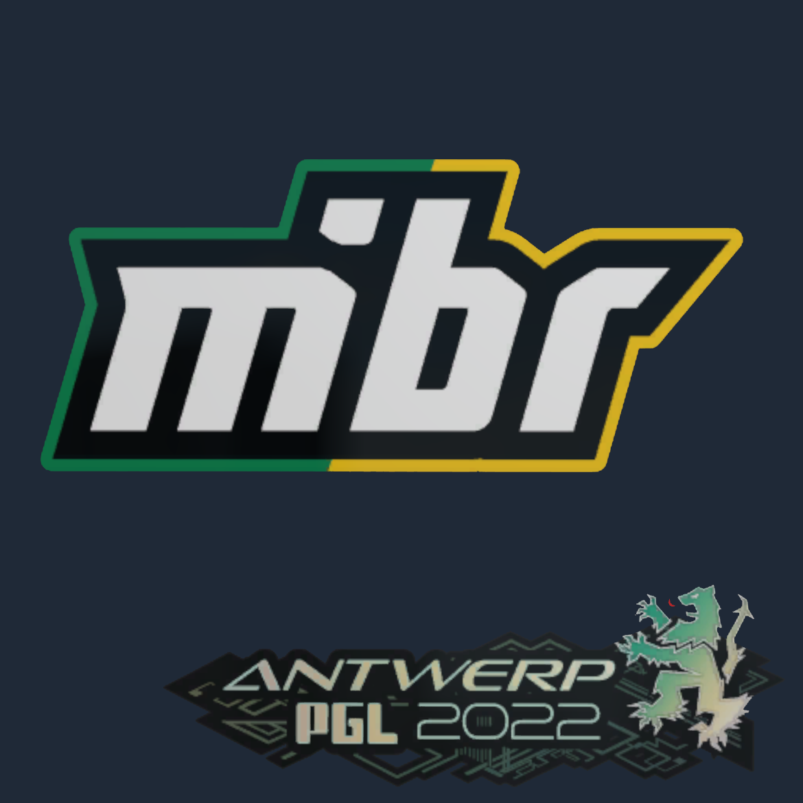 Sticker | MIBR | Antwerp 2022 Screenshot