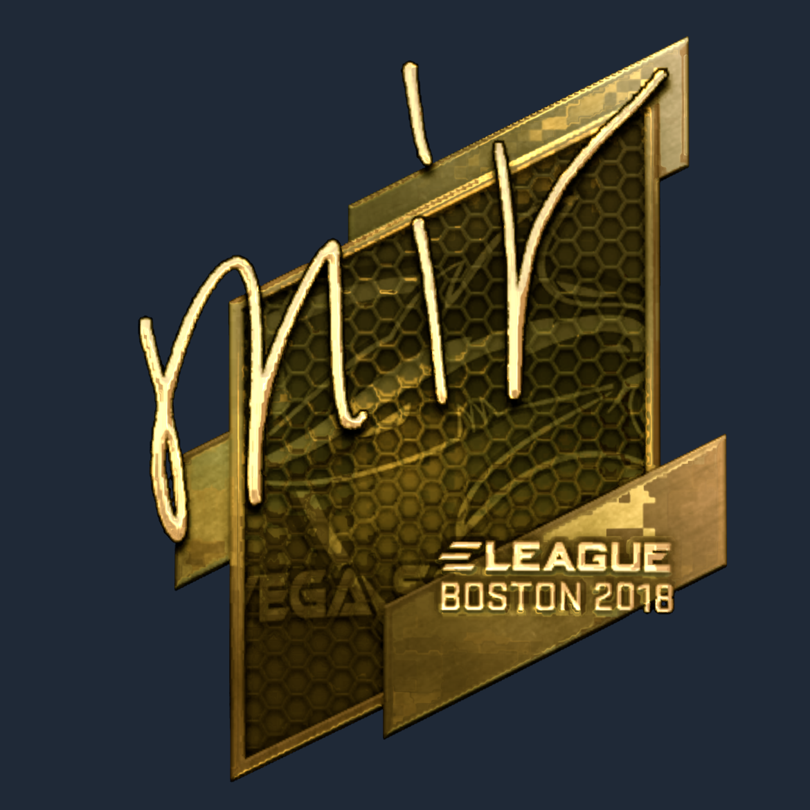 Sticker | mir (Gold) | Boston 2018 Screenshot