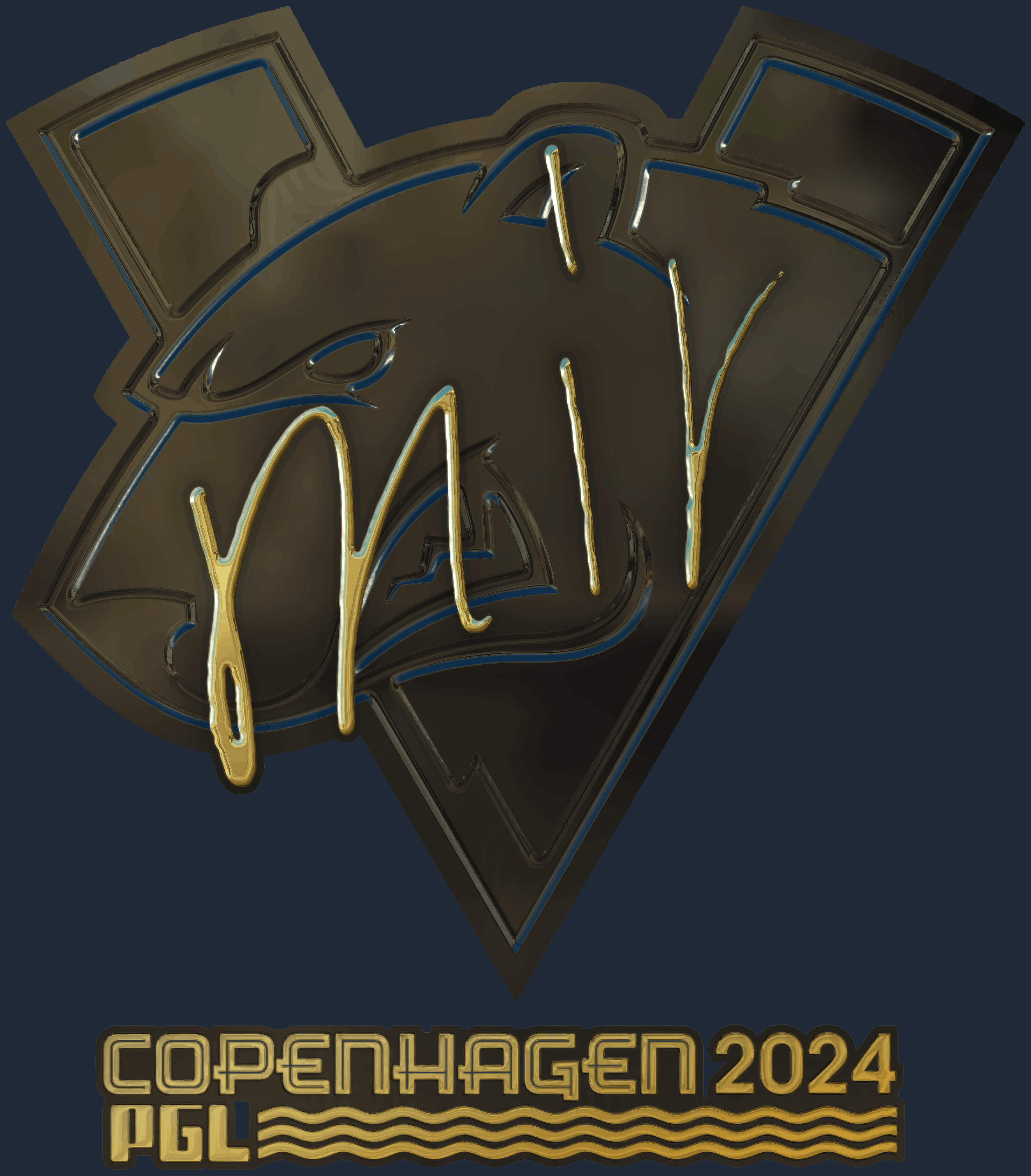 Sticker | mir (Gold) | Copenhagen 2024 Screenshot