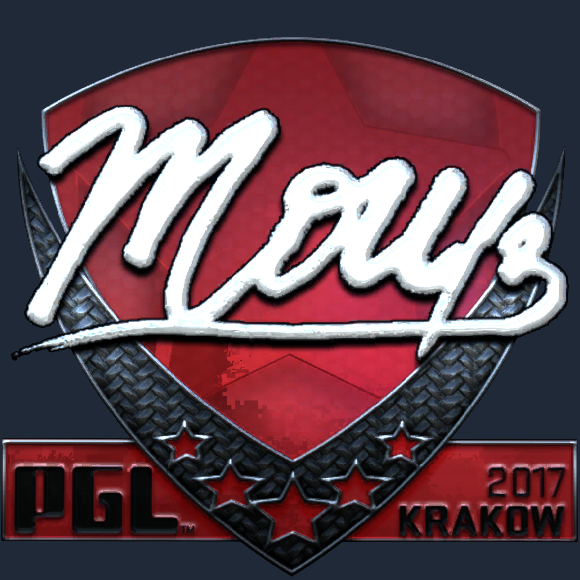 Sticker | mou (Foil) | Krakow 2017 Screenshot