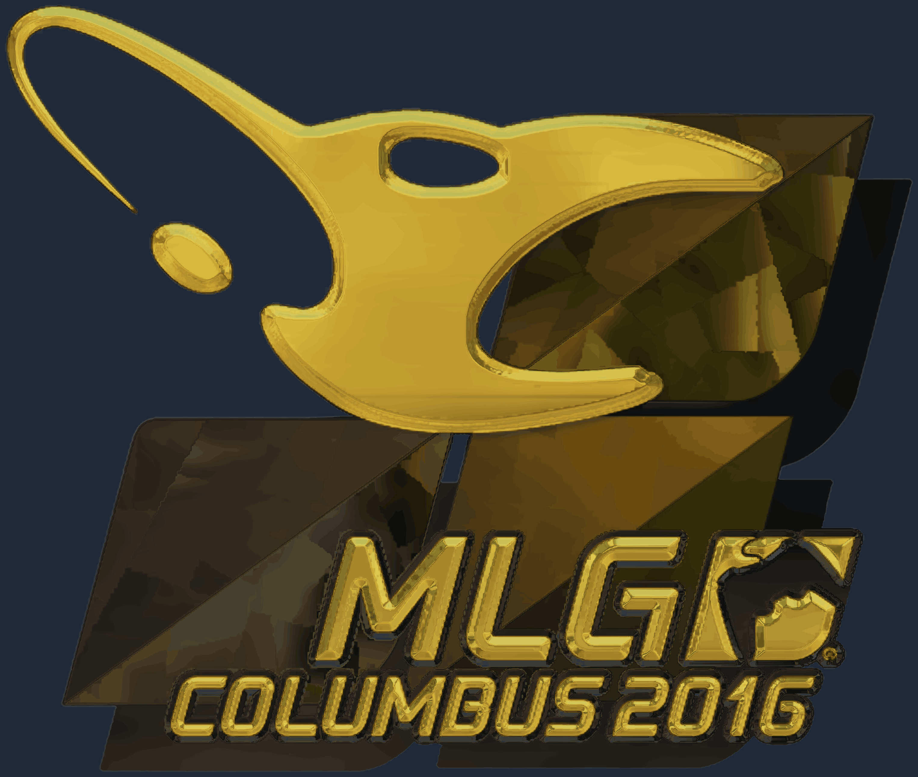 Sticker | mousesports (Gold) | MLG Columbus 2016 Screenshot