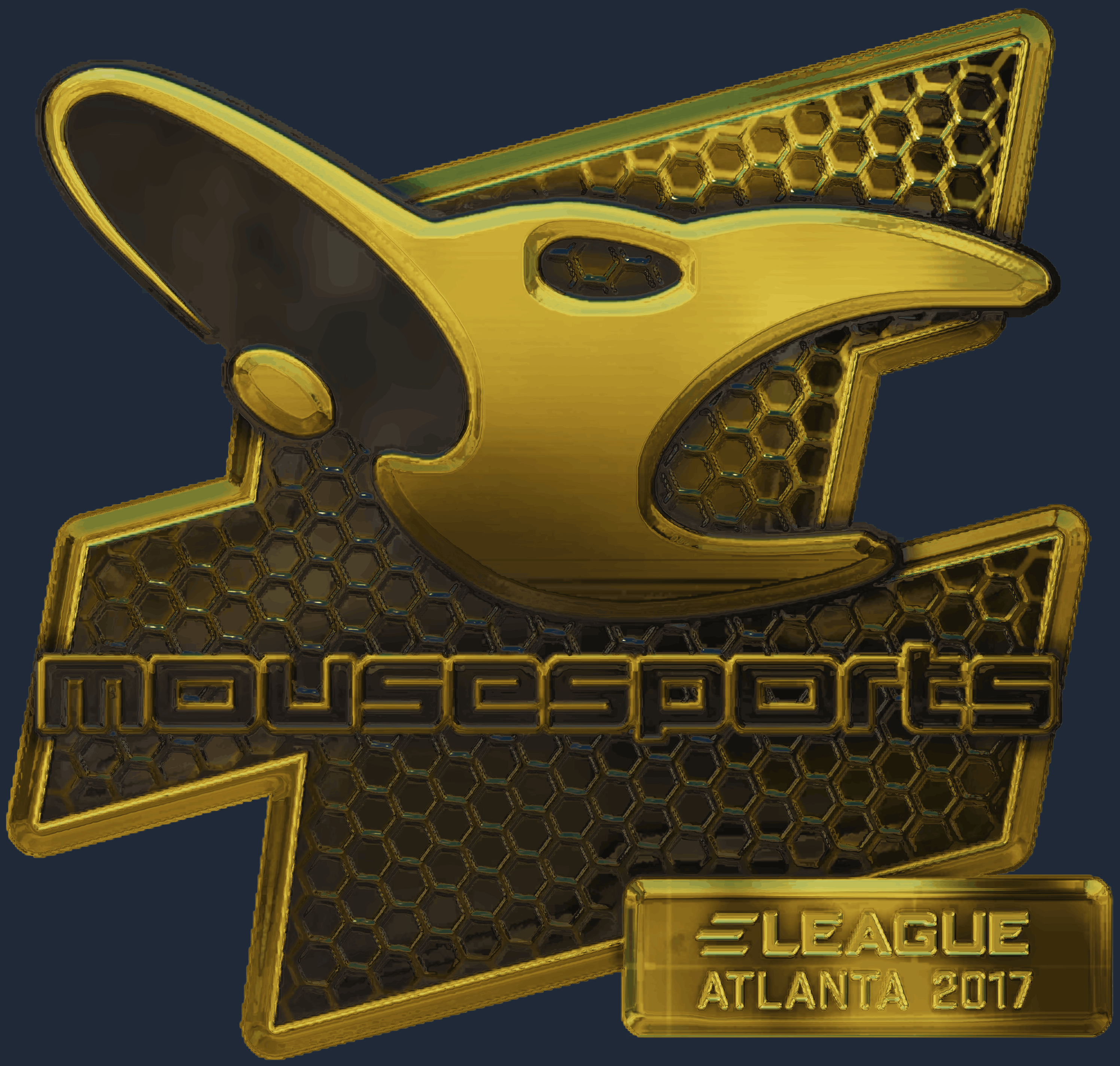 Sticker | mousesports (Gold) | Atlanta 2017 Screenshot