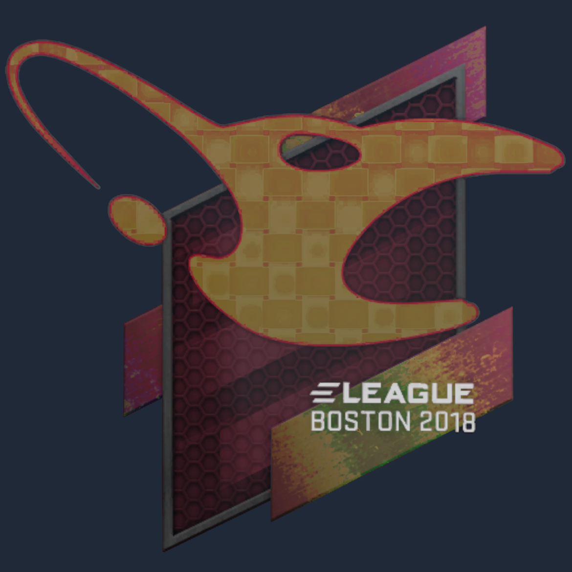 Sticker | mousesports (Holo) | Boston 2018 Screenshot