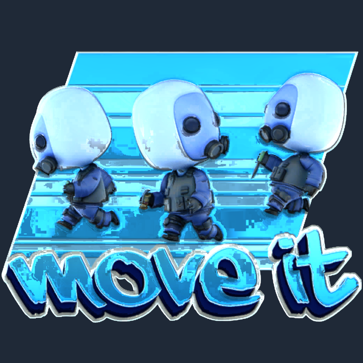 Sticker | Move It (Foil) Screenshot