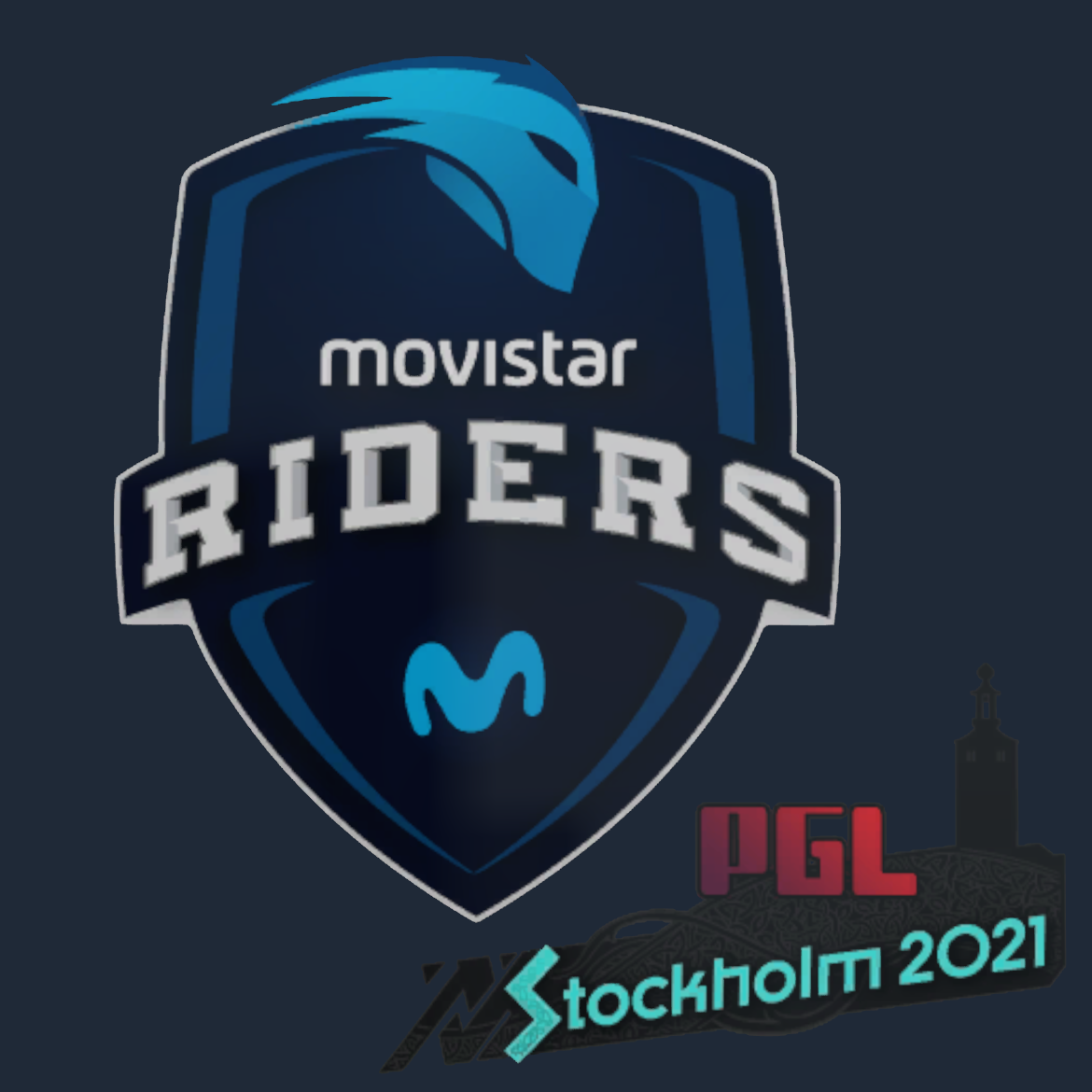 Sticker | Movistar Riders | Stockholm 2021 Screenshot