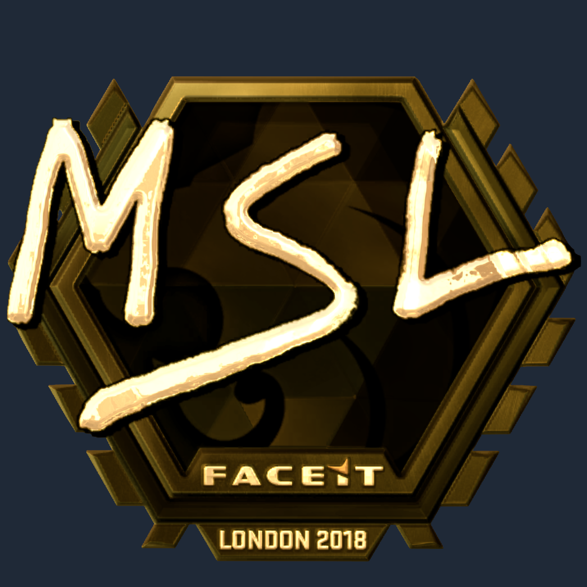 Sticker | MSL (Gold) | London 2018 Screenshot