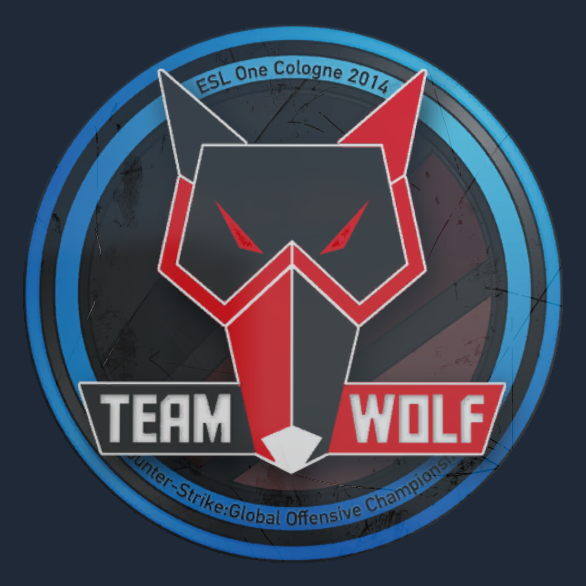 Sticker | MTS GameGod Wolf | Cologne 2014 Screenshot