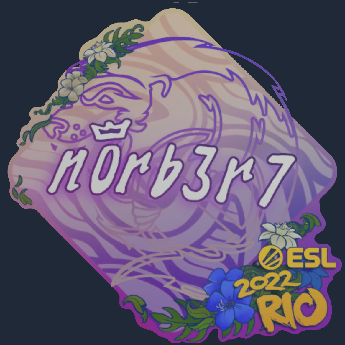 Sticker | n0rb3r7 | Rio 2022 Screenshot