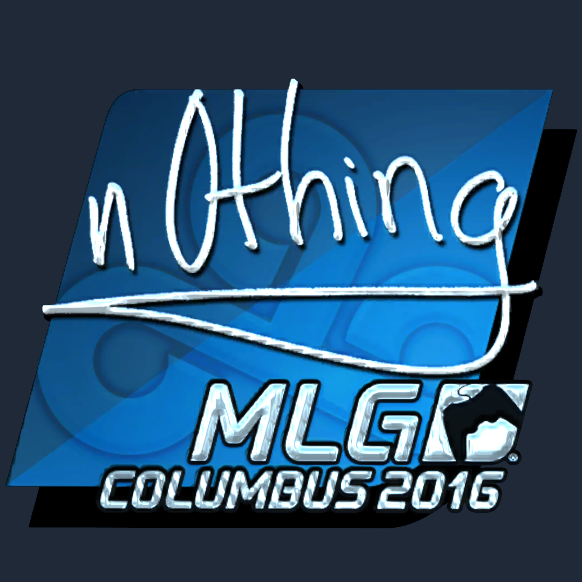 Sticker | n0thing (Foil) | MLG Columbus 2016 Screenshot