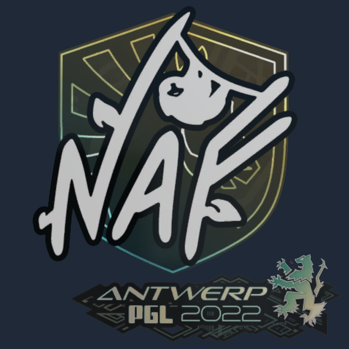 Sticker | NAF | Antwerp 2022 Screenshot
