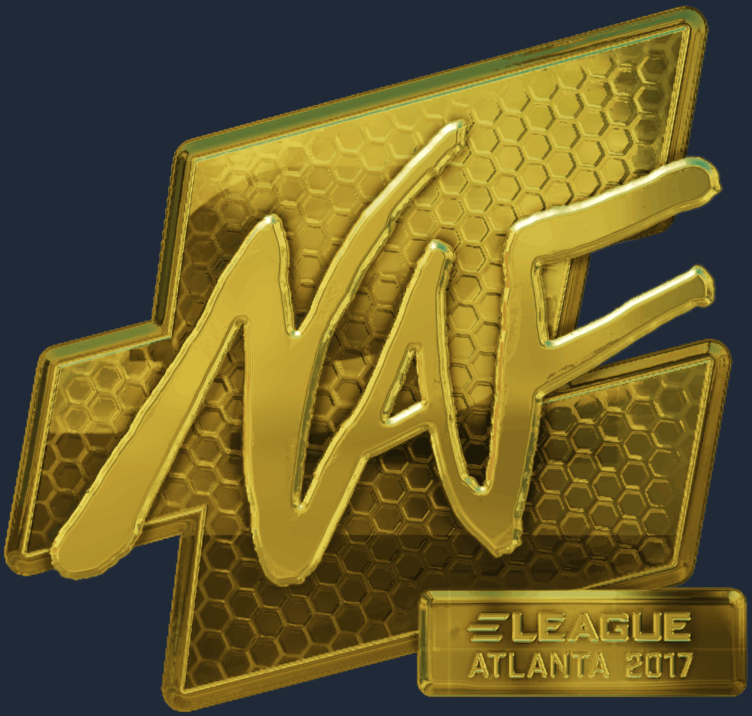Sticker | NAF (Gold) | Atlanta 2017 Screenshot