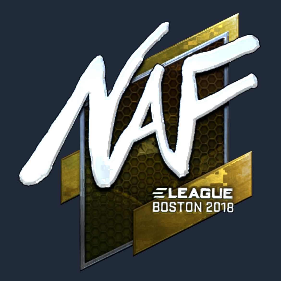 Sticker | NAF (Foil) | Boston 2018 Screenshot