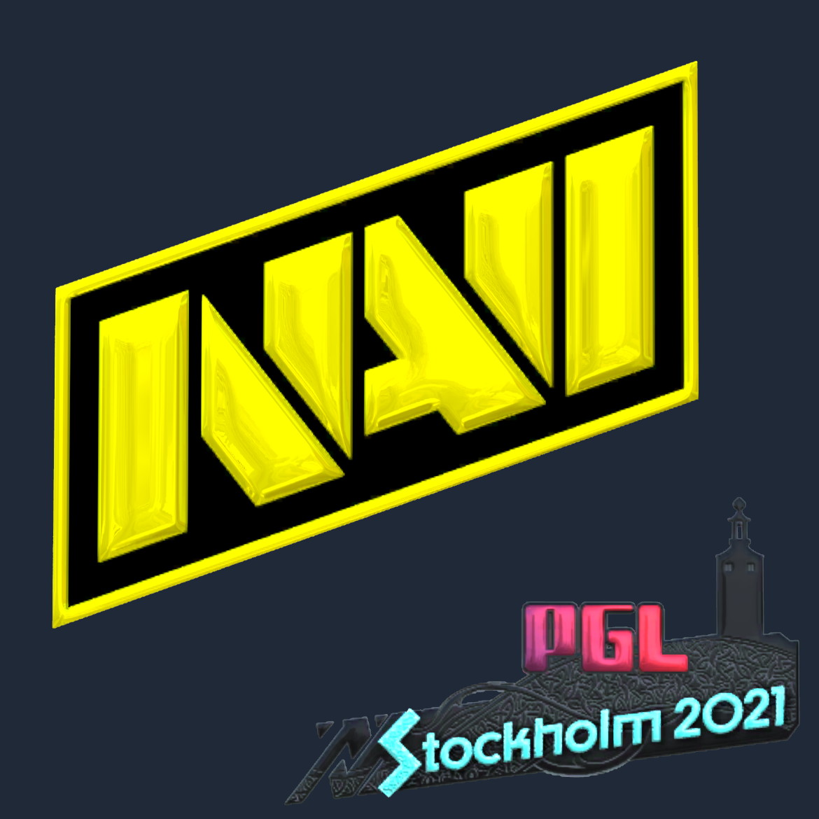 Sticker | Natus Vincere (Foil) | Stockholm 2021 Screenshot