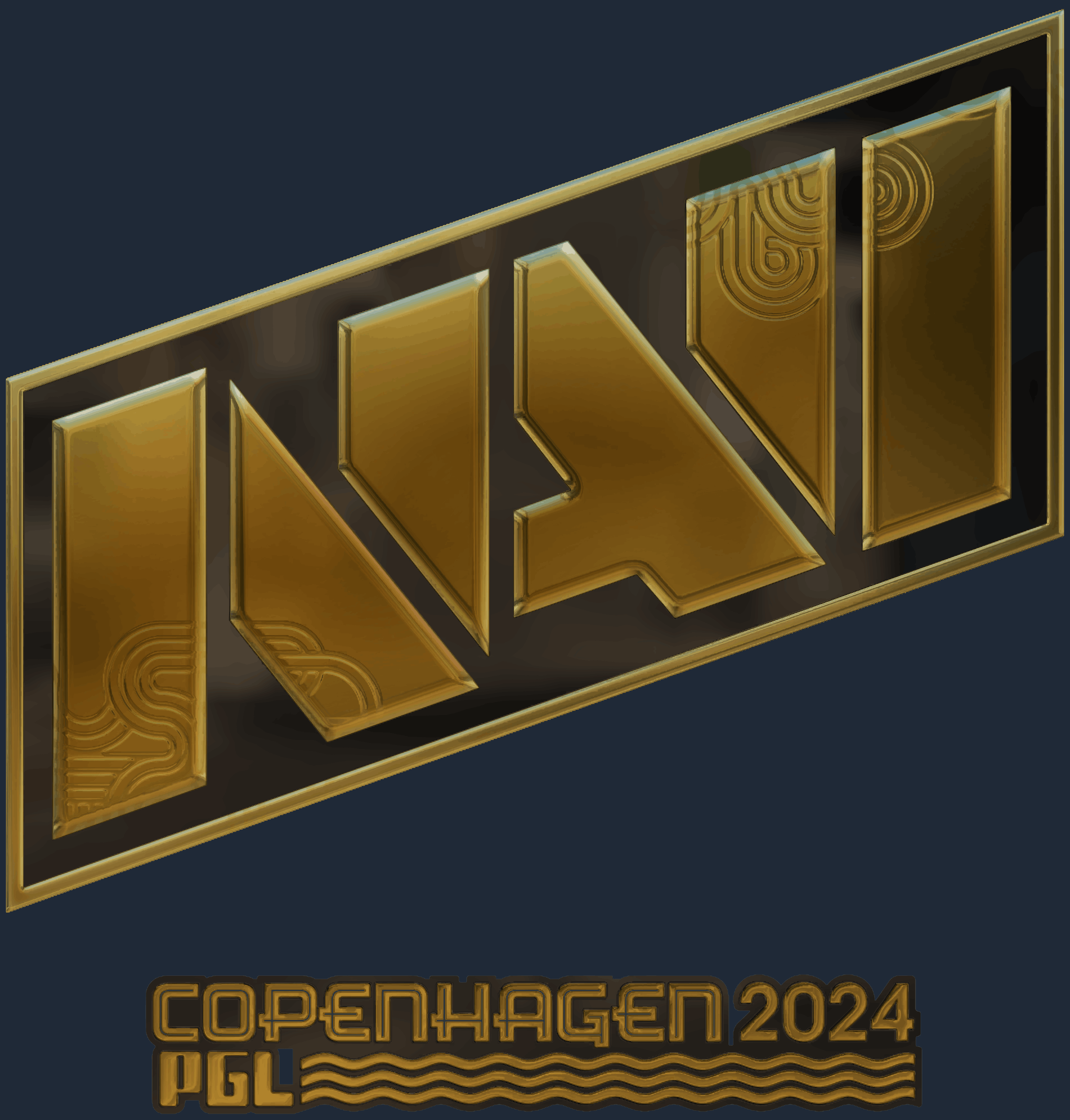Sticker | Natus Vincere (Gold) | Copenhagen 2024 Screenshot