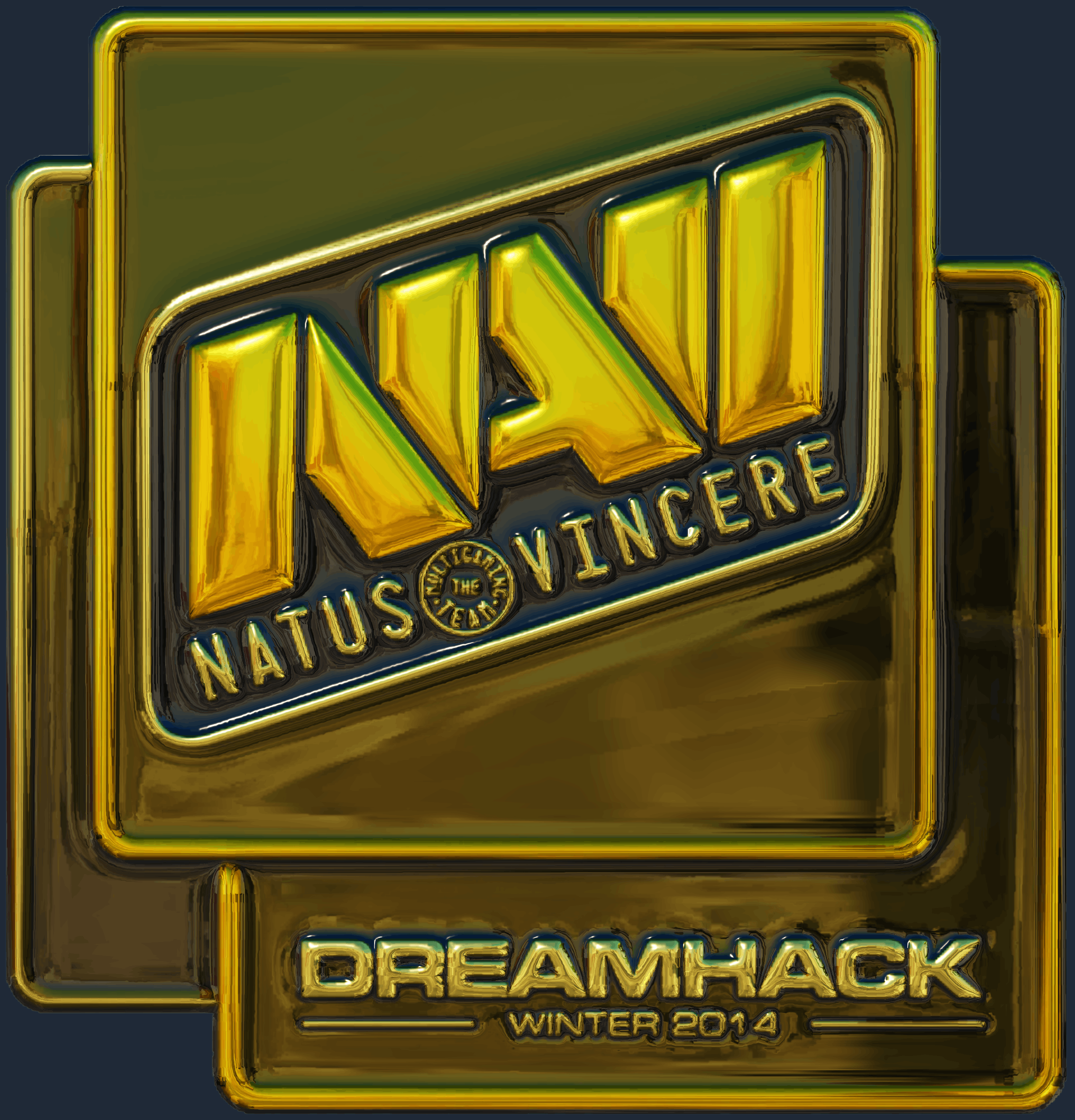 Sticker | Natus Vincere (Gold) | DreamHack 2014 Screenshot