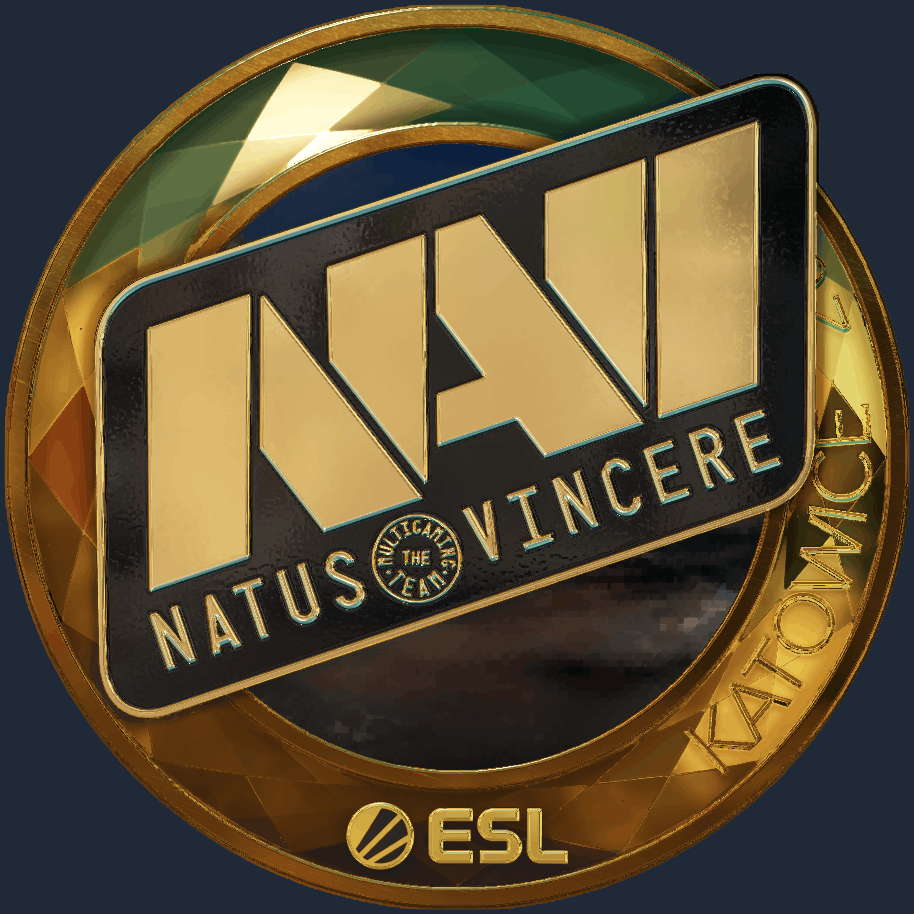 Sticker | Natus Vincere (Gold) | Katowice 2019 Screenshot