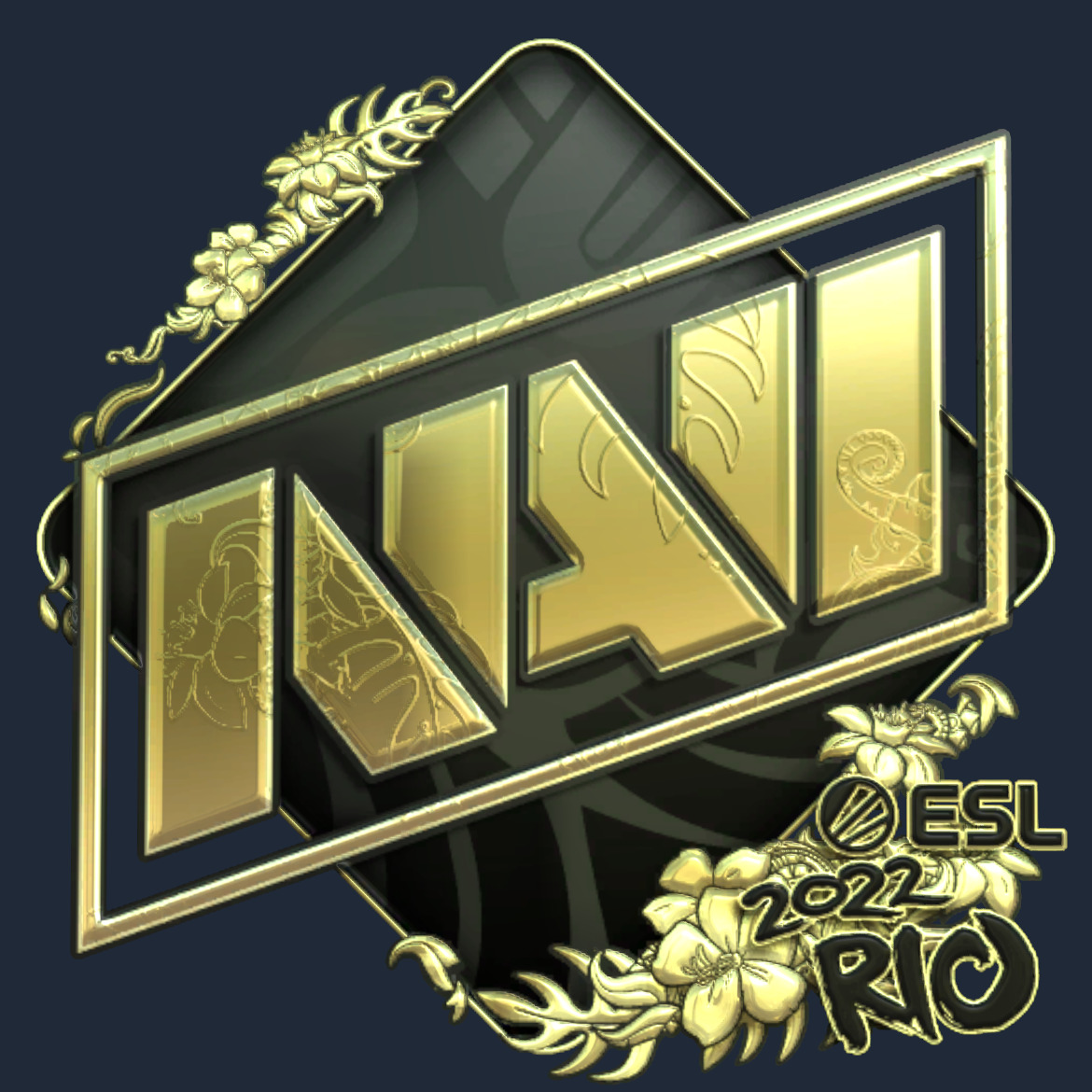 Sticker | Natus Vincere (Gold) | Rio 2022 Screenshot