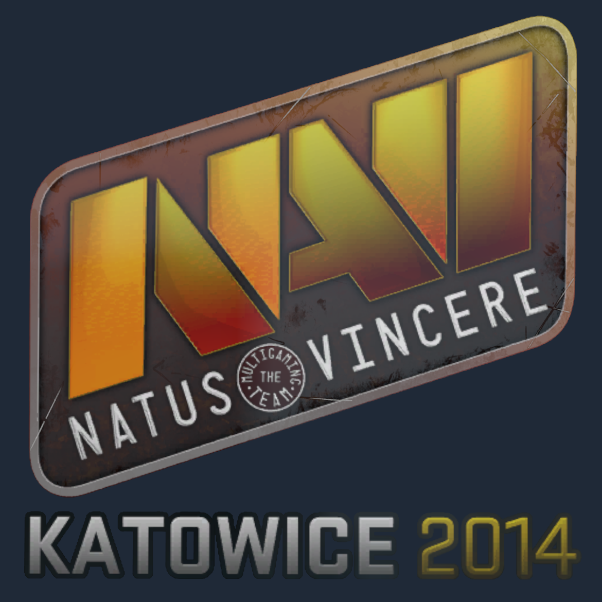 Sticker | Natus Vincere (Holo) | Katowice 2014 Screenshot