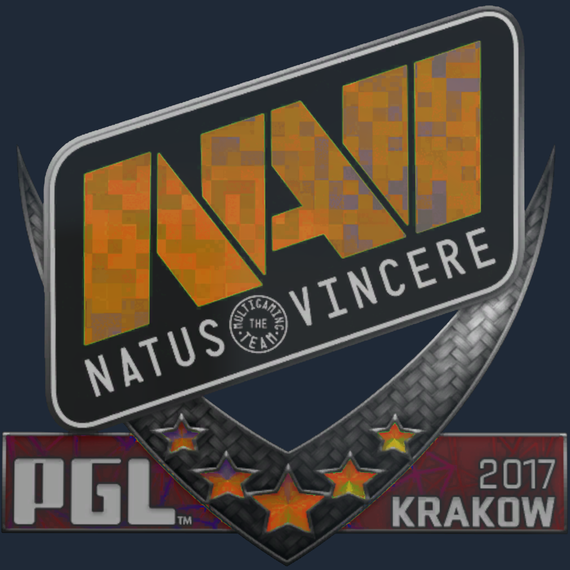 Sticker | Natus Vincere (Holo) | Krakow 2017 Screenshot