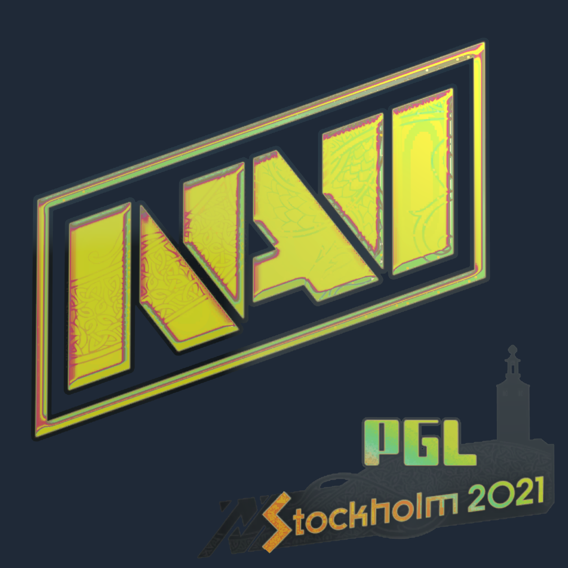 Sticker | Natus Vincere (Holo) | Stockholm 2021 Screenshot
