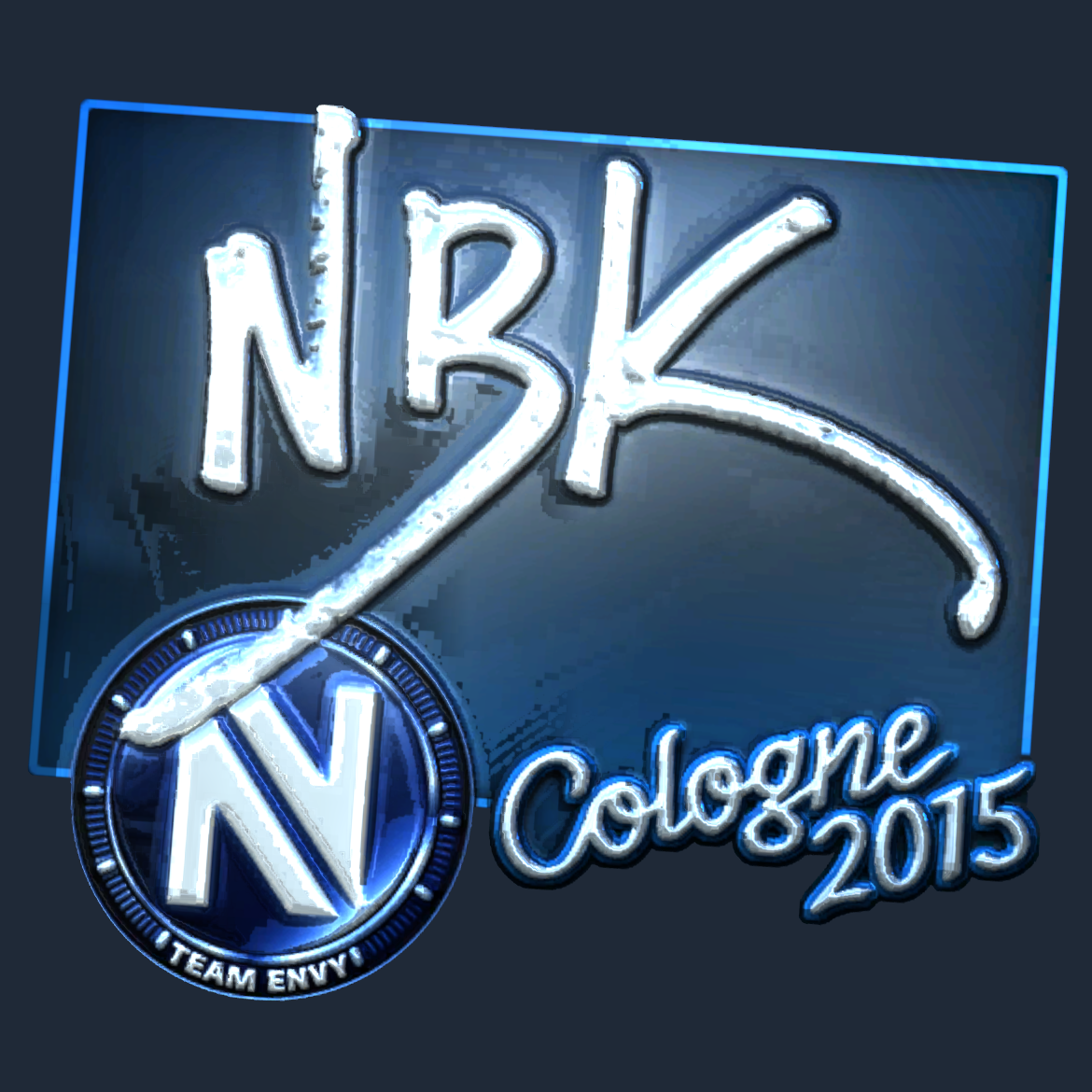 Sticker | NBK- (Foil) | Cologne 2015 Screenshot