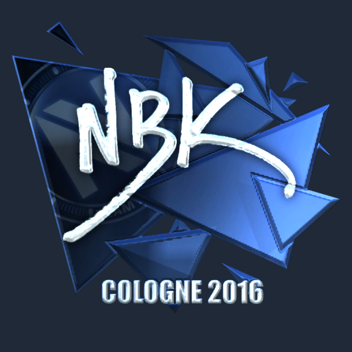 Sticker | NBK- (Foil) | Cologne 2016 Screenshot