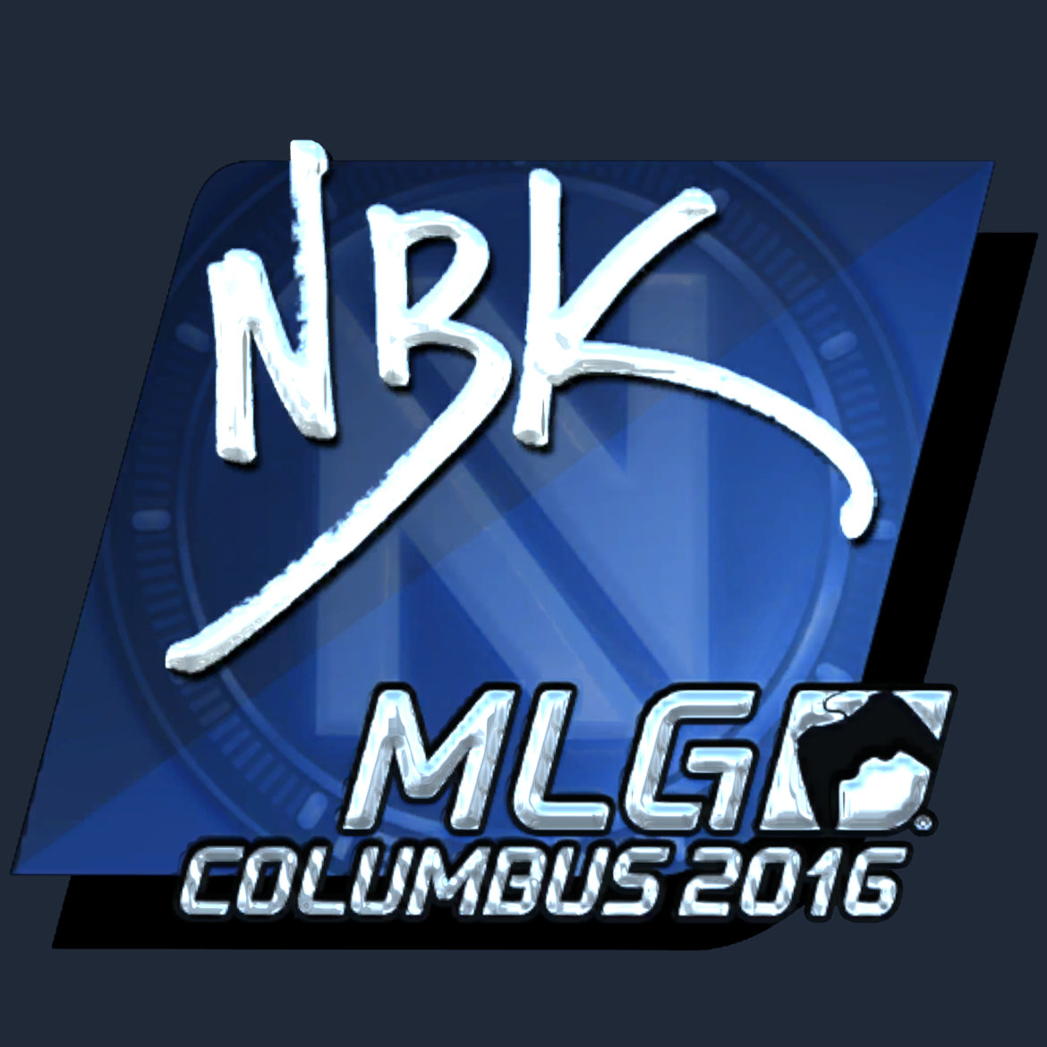Sticker | NBK- (Foil) | MLG Columbus 2016 Screenshot