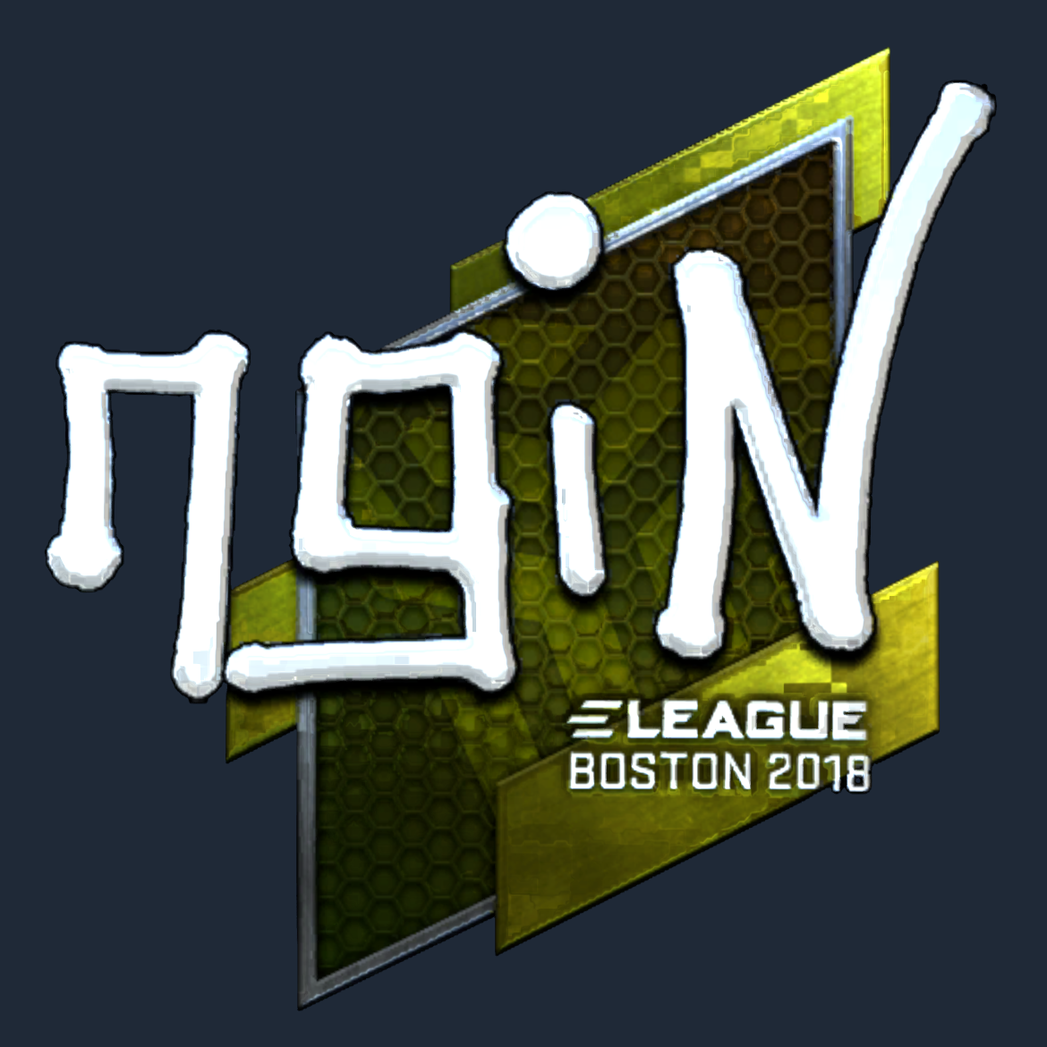 Sticker | ngiN (Foil) | Boston 2018 Screenshot