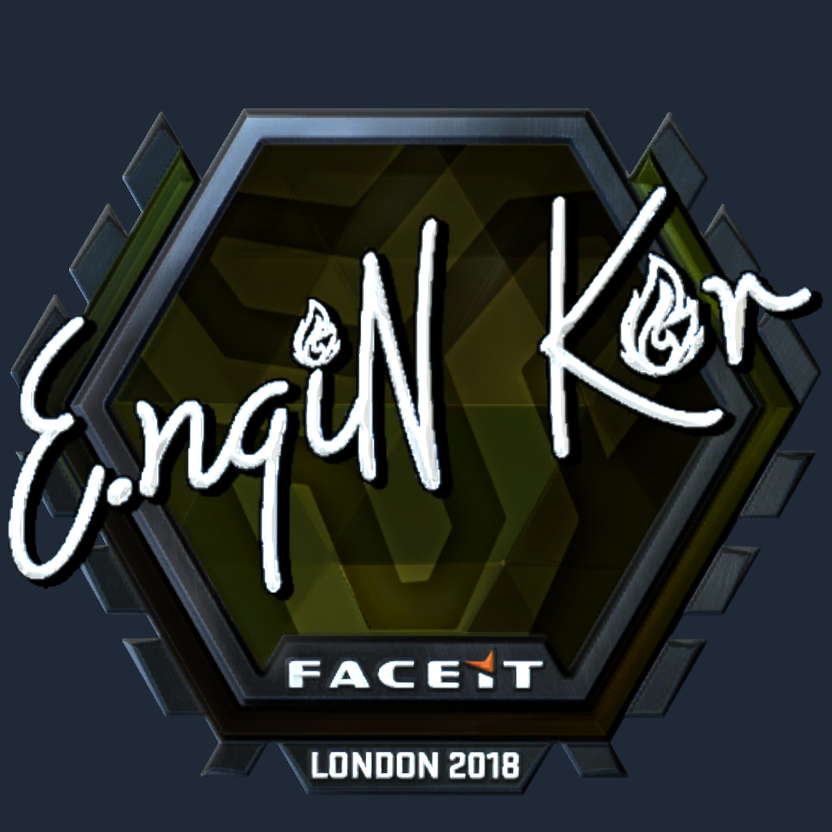 Sticker | ngiN (Foil) | London 2018 Screenshot
