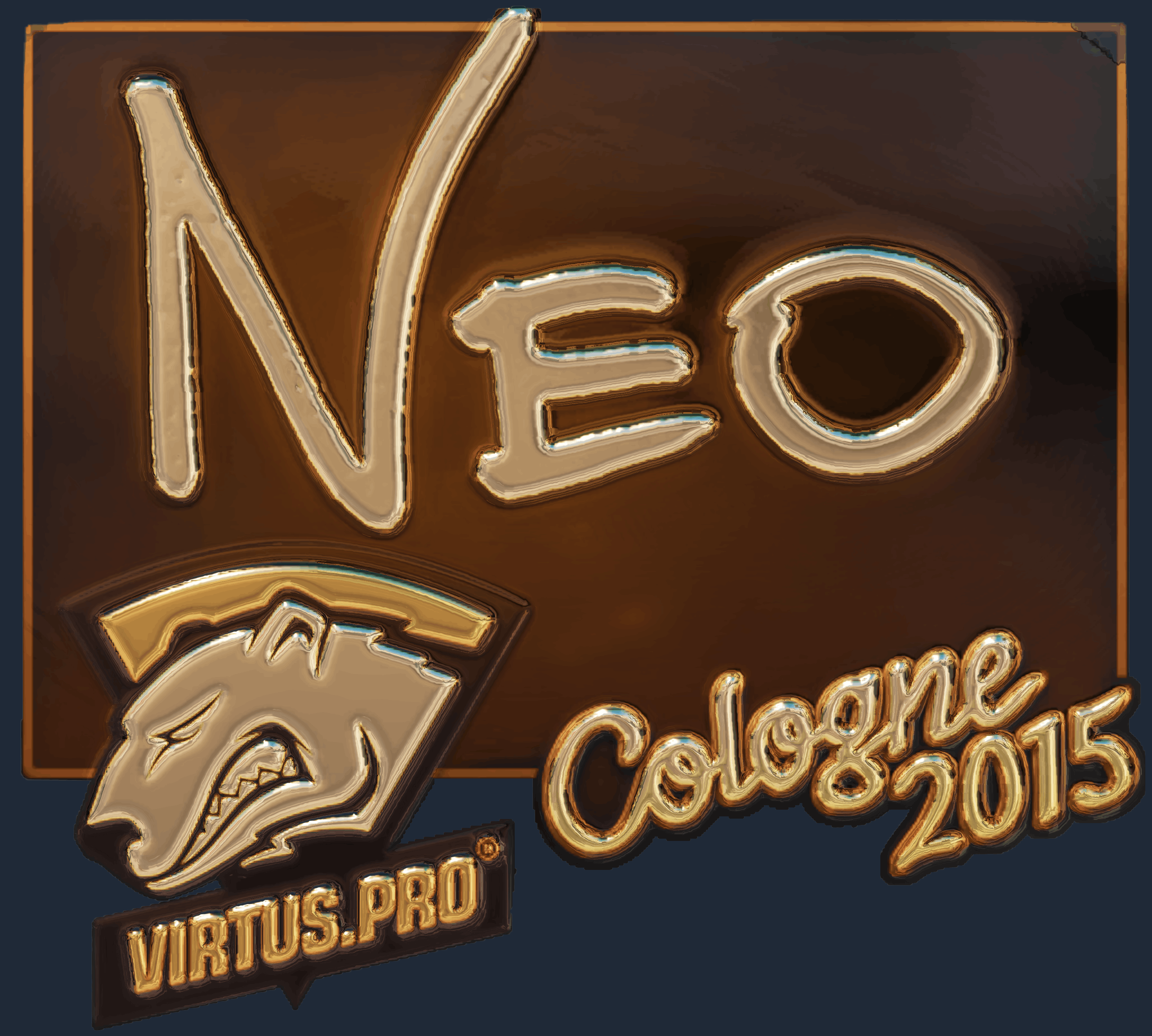 Sticker | NEO (Gold) | Cologne 2015 Screenshot