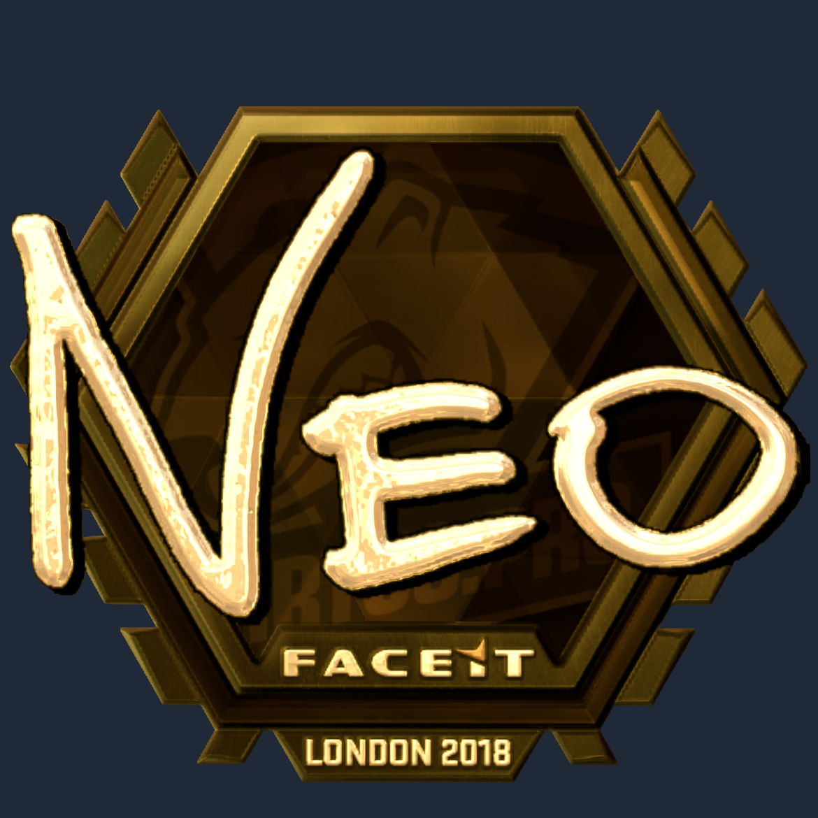 Sticker | NEO (Gold) | London 2018 Screenshot