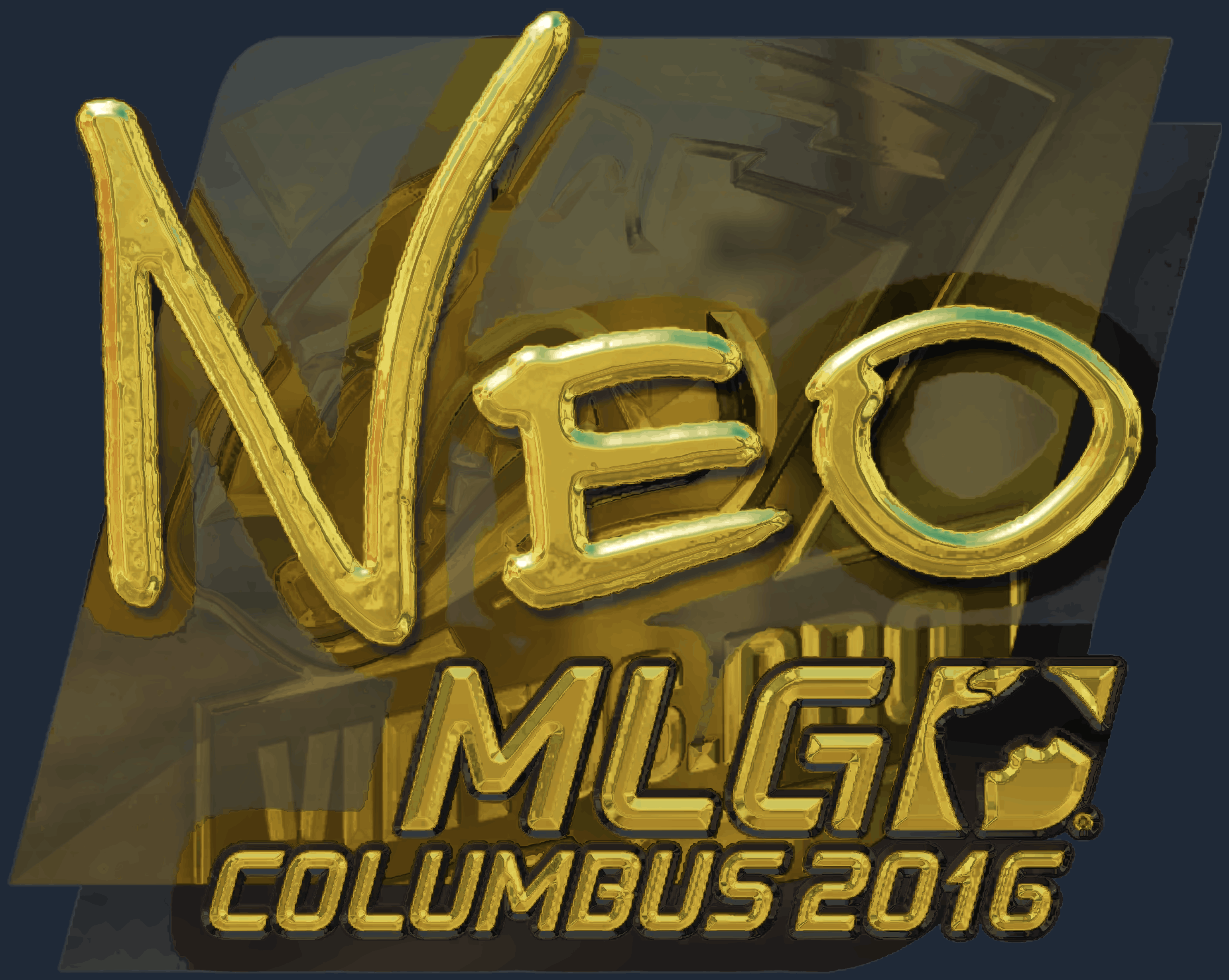 Sticker | NEO (Gold) | MLG Columbus 2016 Screenshot