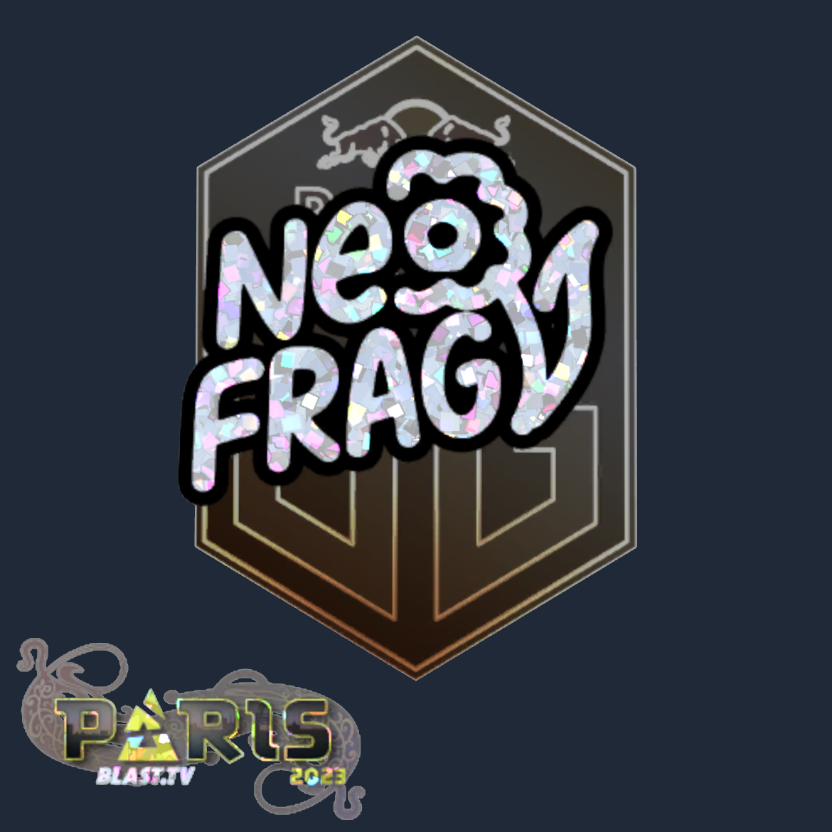 Sticker | NEOFRAG (Glitter) | Paris 2023 Screenshot