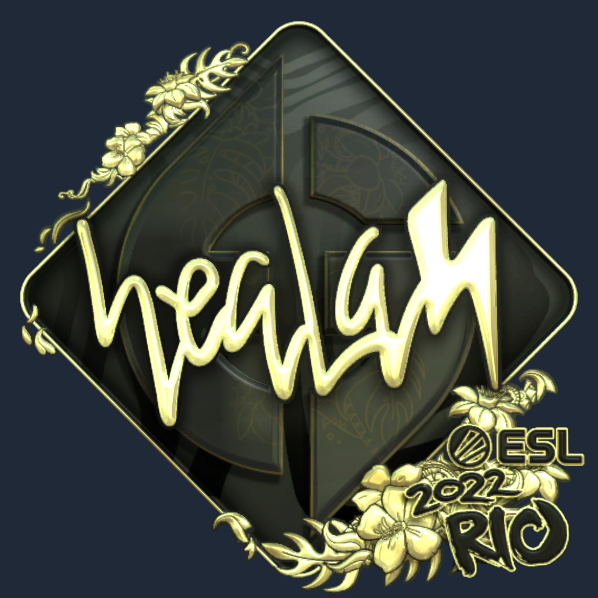 Sticker | neaLaN (Gold) | Rio 2022 Screenshot