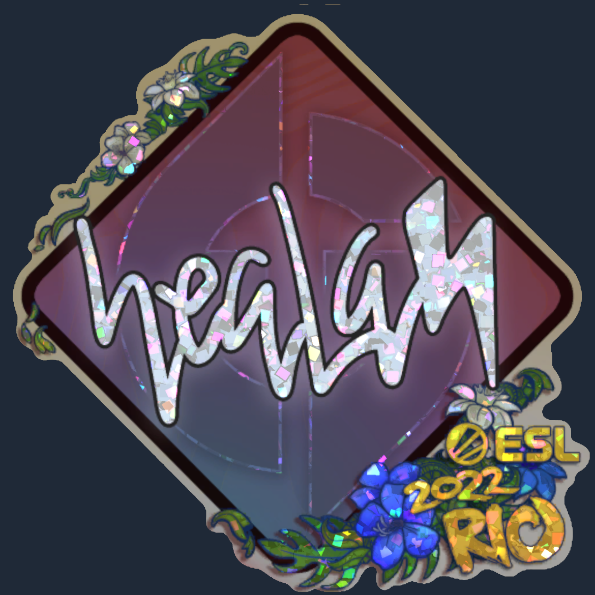Sticker | neaLaN (Glitter) | Rio 2022 Screenshot