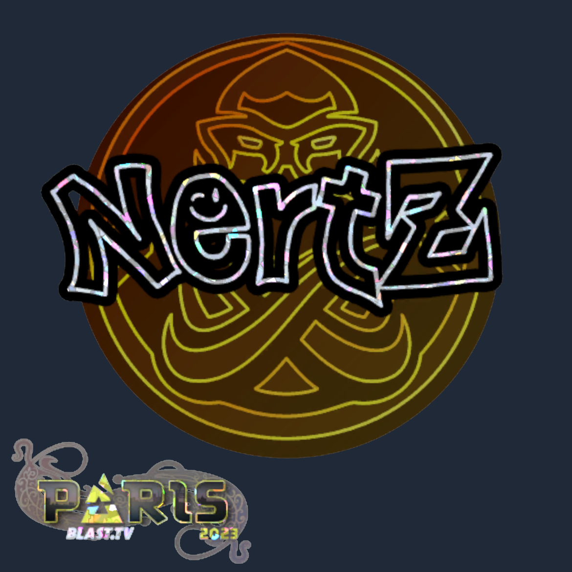 Sticker | NertZ (Glitter) | Paris 2023 Screenshot