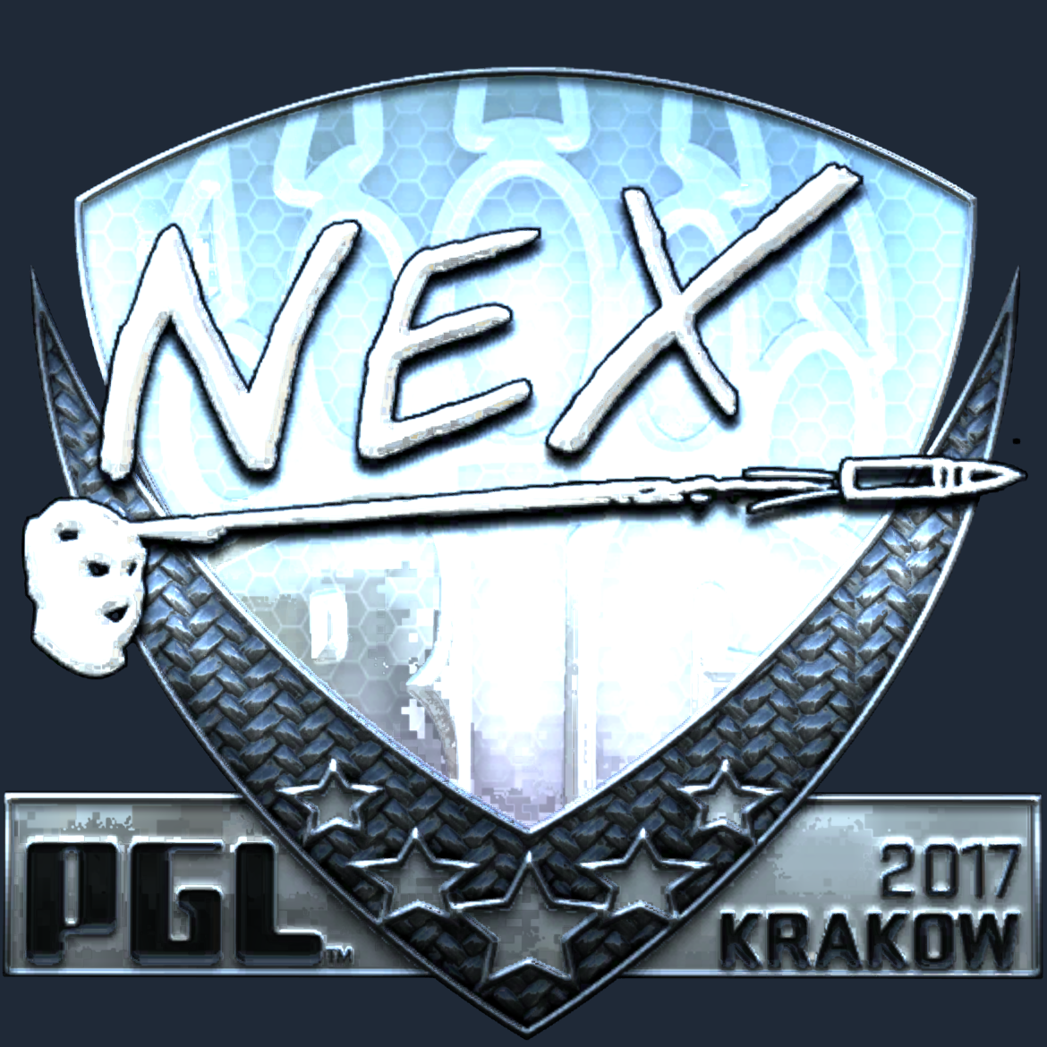 Sticker | nex (Foil) | Krakow 2017 Screenshot
